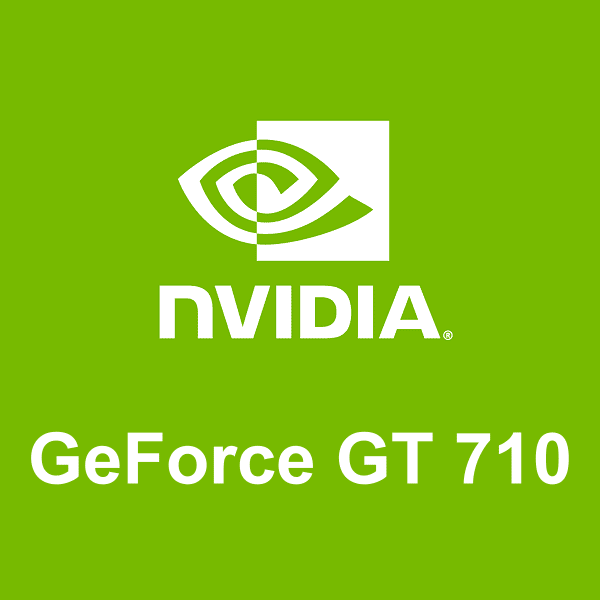 NVIDIA GeForce GT 710 logotipo