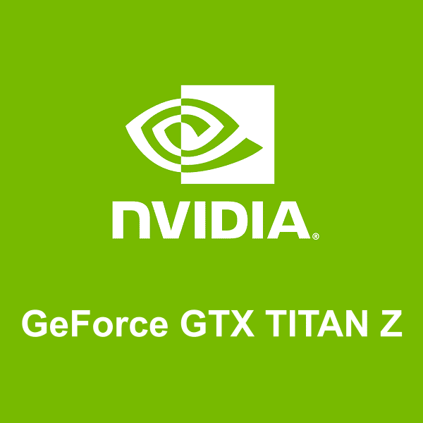 NVIDIA GeForce GTX TITAN Z logotipo