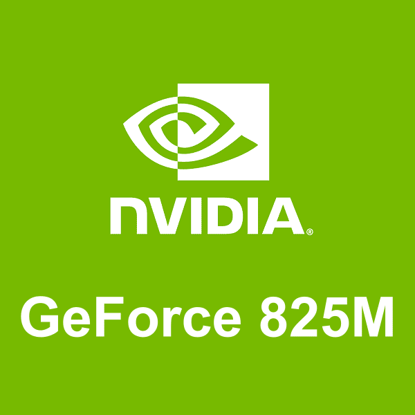 logo NVIDIA GeForce 825M