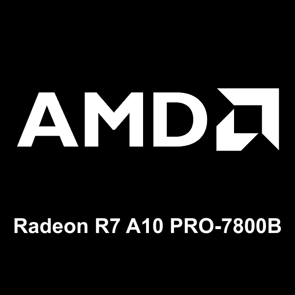 AMD Radeon R7 A10 PRO-7800B logo