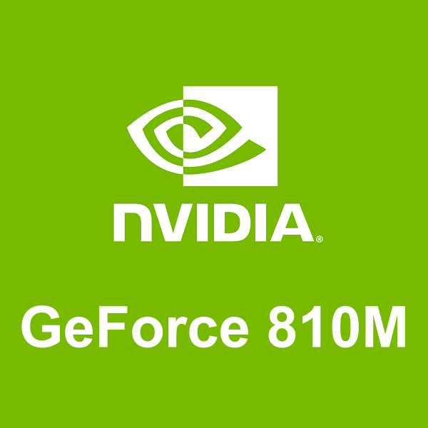 NVIDIA GeForce 810Mロゴ