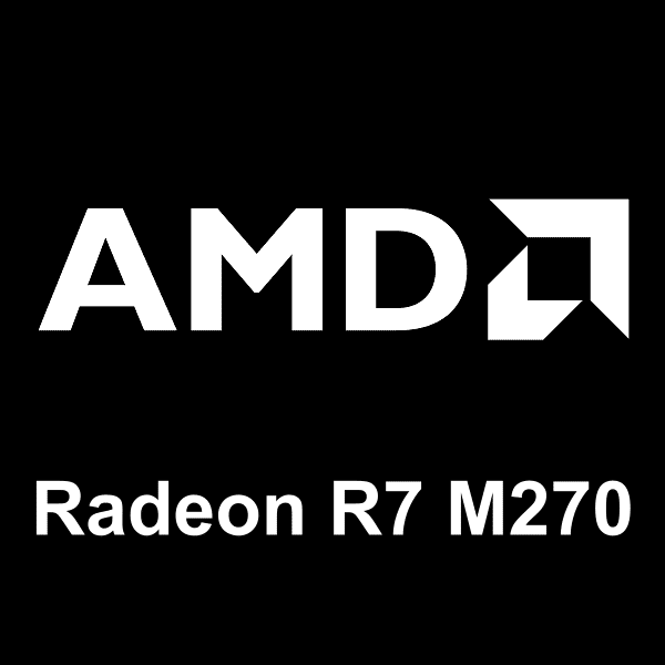 AMD Radeon R7 M270 logosu