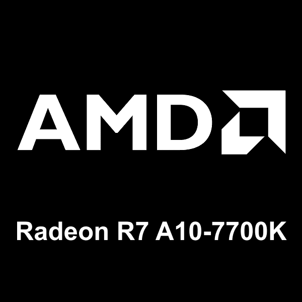 AMD Radeon R7 A10-7700K logotipo