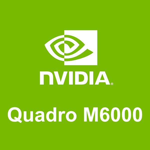 NVIDIA Quadro M6000 logosu