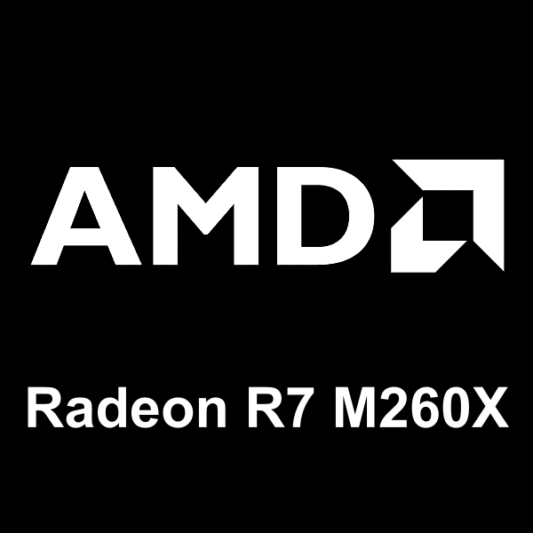 AMD Radeon R7 M260X logosu
