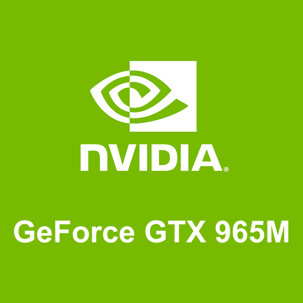 NVIDIA GeForce GTX 965M logosu