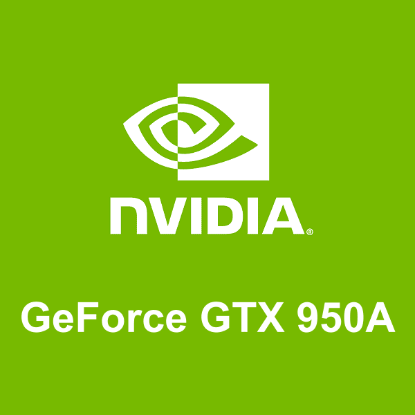 NVIDIA GeForce GTX 950A logotipo