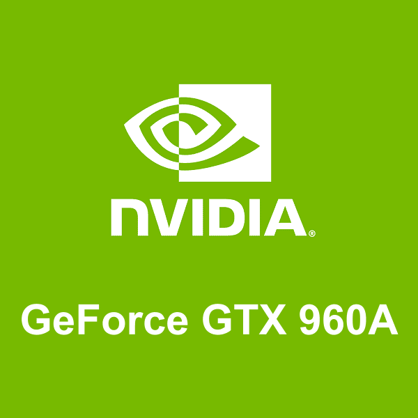 logo NVIDIA GeForce GTX 960A