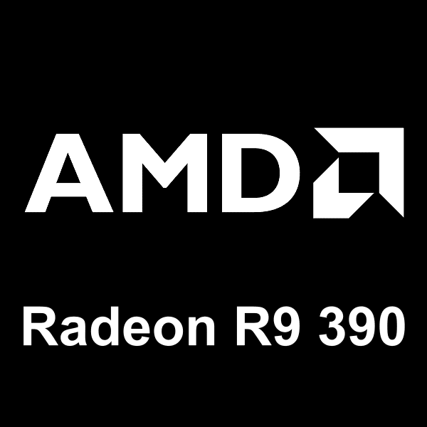 logo AMD Radeon R9 390