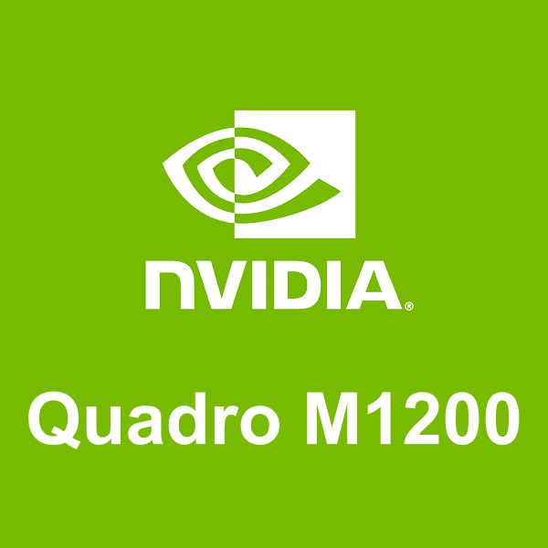 NVIDIA Quadro M1200 logosu