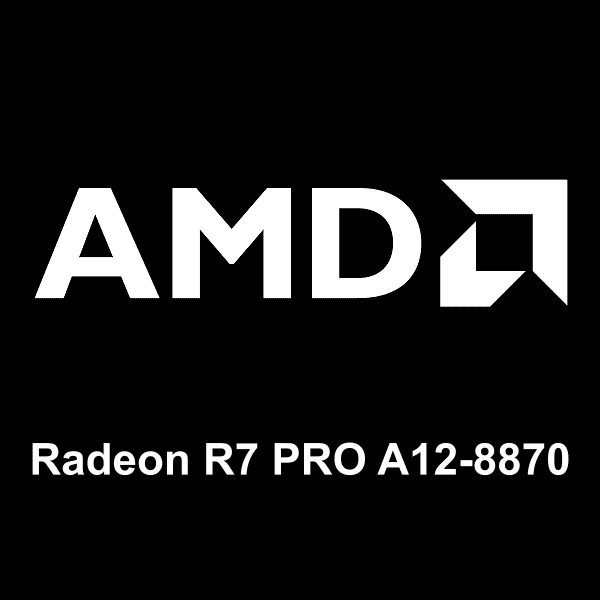 AMD Radeon R7 PRO A12-8870 logo