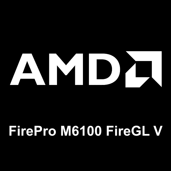 AMD FirePro M6100 FireGL V लोगो