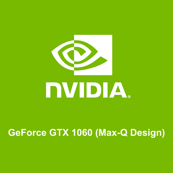 NVIDIA GeForce GTX 1060 (Max-Q Design) logotipo