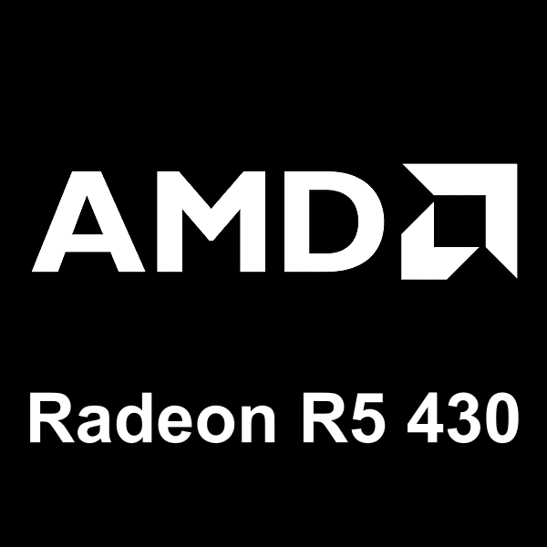 logo AMD Radeon R5 430