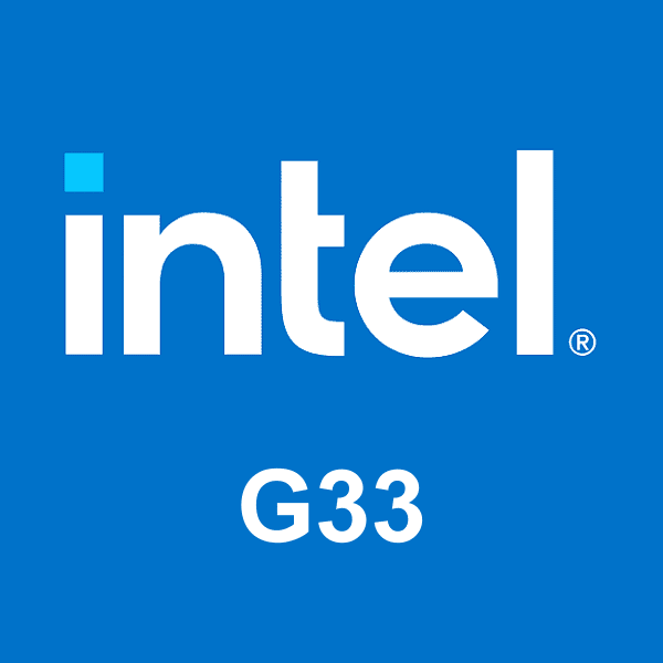 Intel G33 الشعار