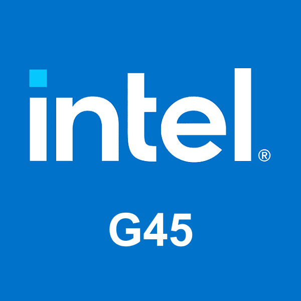 Intel G45 logosu
