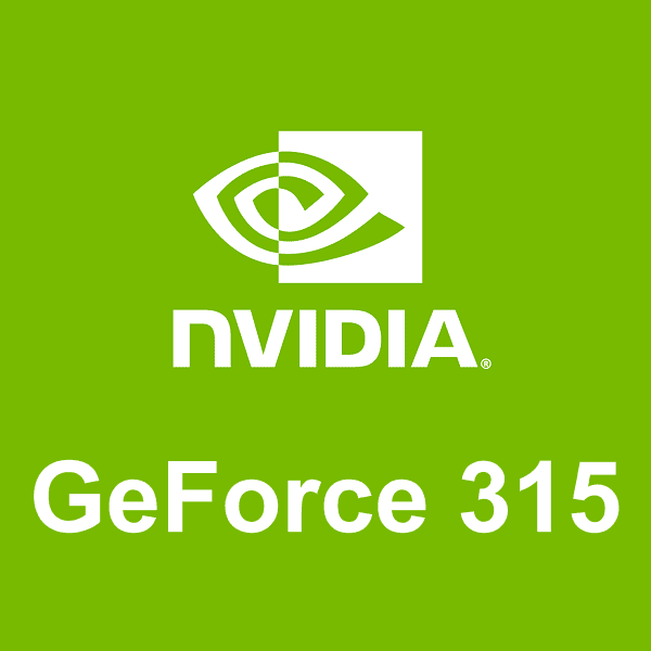 NVIDIA GeForce 315 logosu