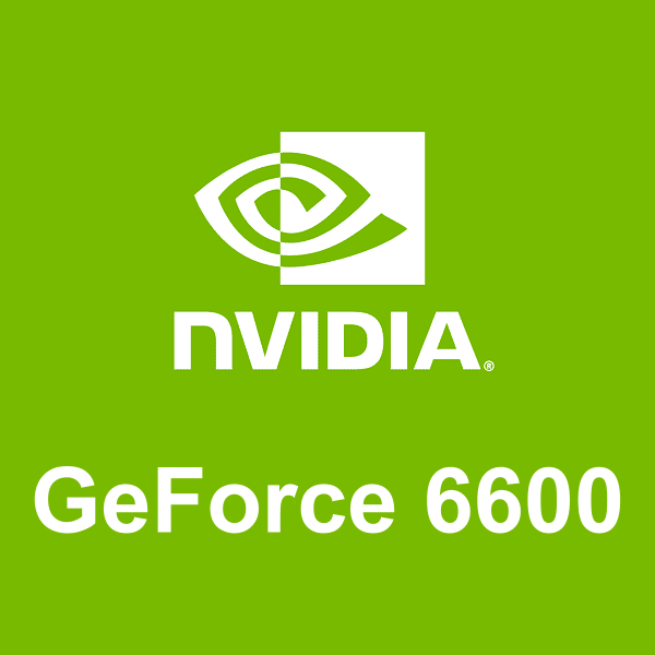 NVIDIA GeForce 6600 logotipo
