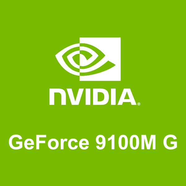 NVIDIA GeForce 9100M G 로고
