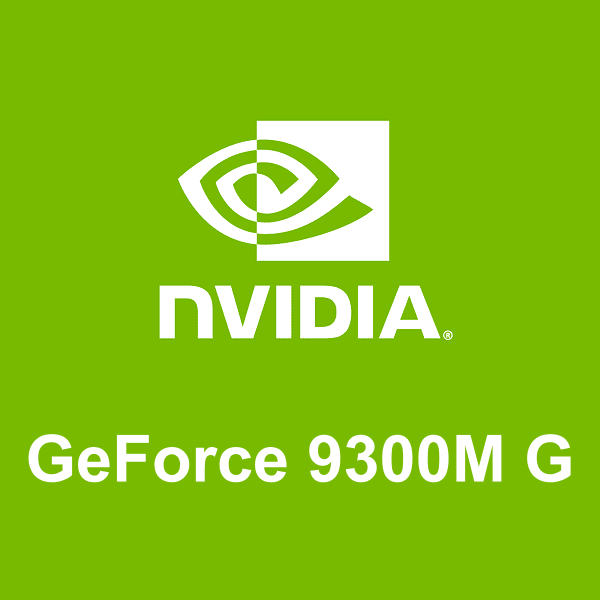 logo NVIDIA GeForce 9300M G