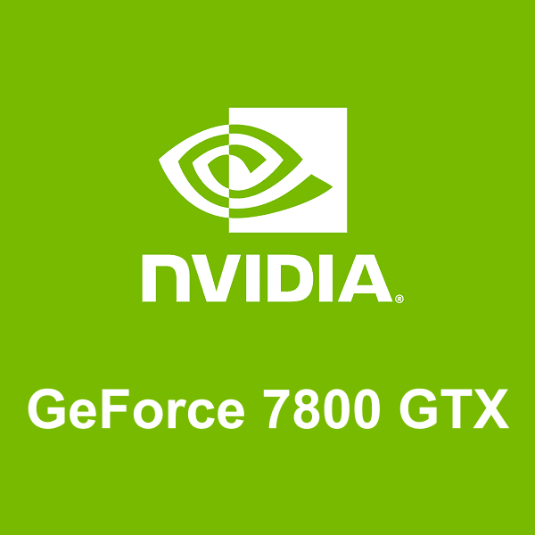 logo NVIDIA GeForce 7800 GTX