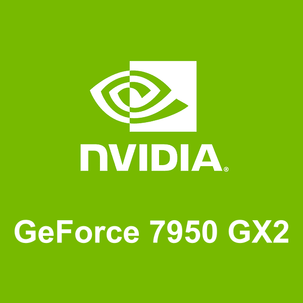NVIDIA GeForce 7950 GX2 logotip