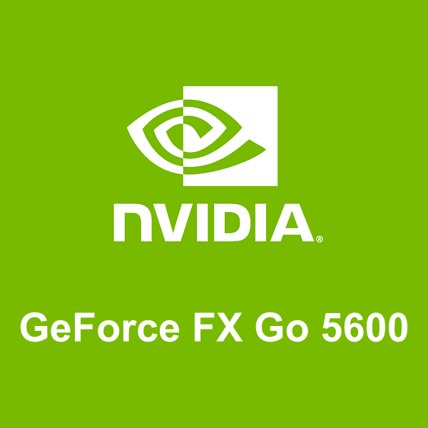 NVIDIA GeForce FX Go 5600 logosu