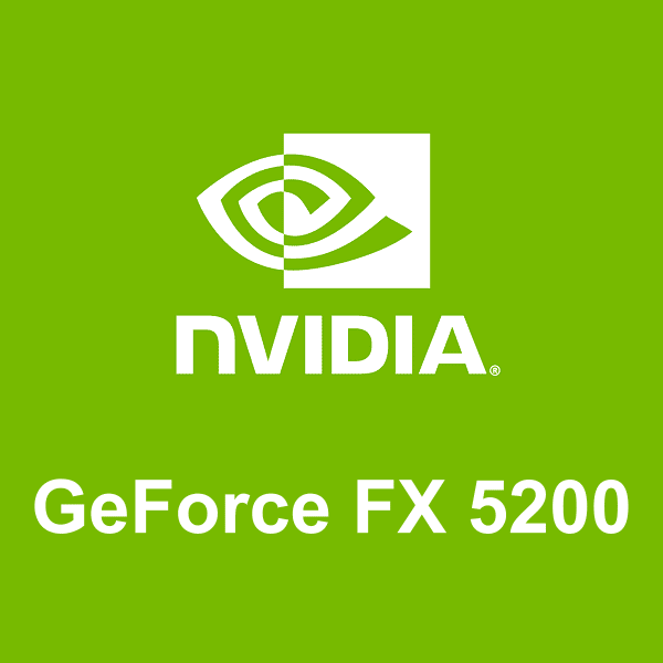 NVIDIA GeForce FX 5200ロゴ