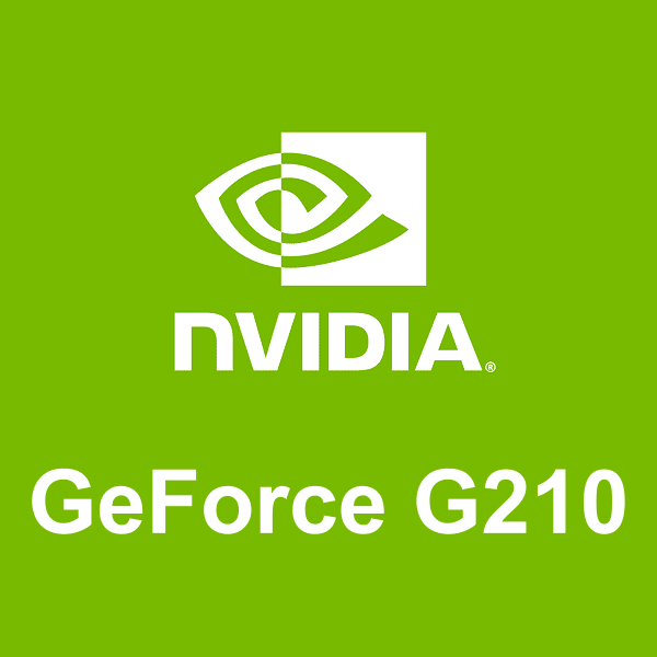 NVIDIA GeForce G210 logosu