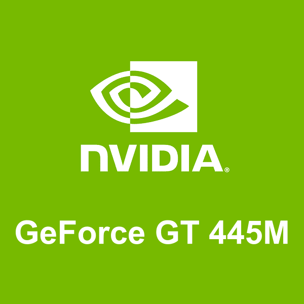NVIDIA GeForce GT 445Mロゴ