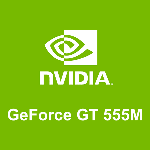 NVIDIA GeForce GT 555Mロゴ