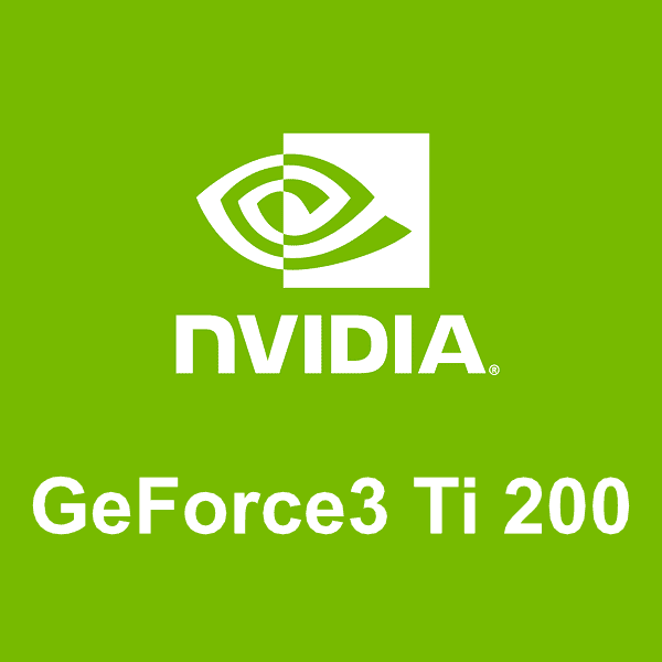 NVIDIA GeForce3 Ti 200 logosu
