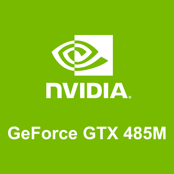 NVIDIA GeForce GTX 485M logosu