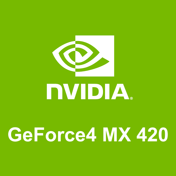 NVIDIA GeForce4 MX 420 logosu