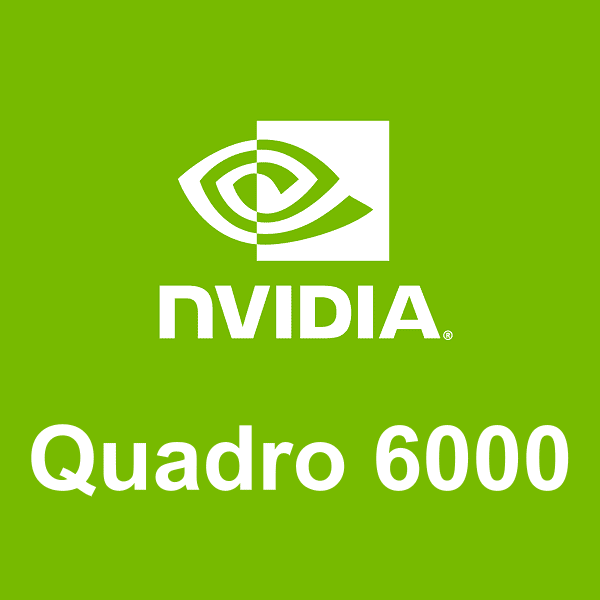 NVIDIA Quadro 6000 logosu