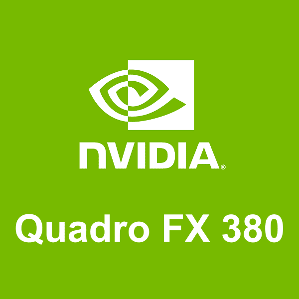 logo NVIDIA Quadro FX 380