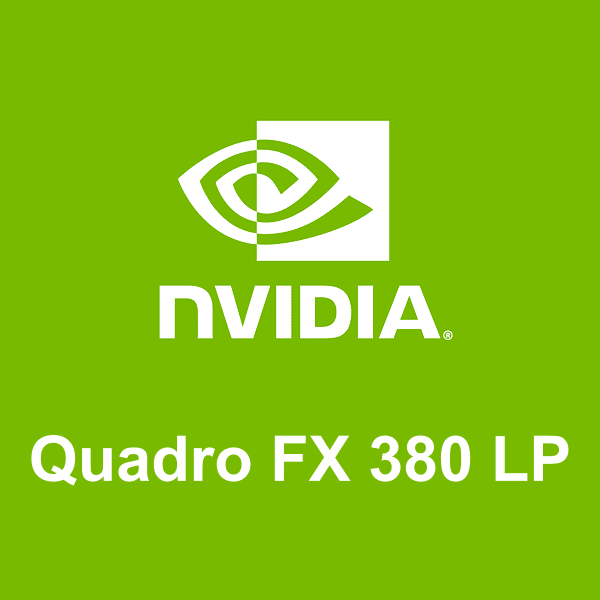 NVIDIA Quadro FX 380 LPロゴ