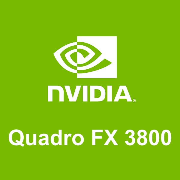 NVIDIA Quadro FX 3800 logotipo