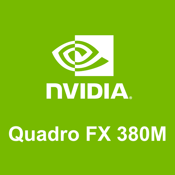 logo NVIDIA Quadro FX 380M
