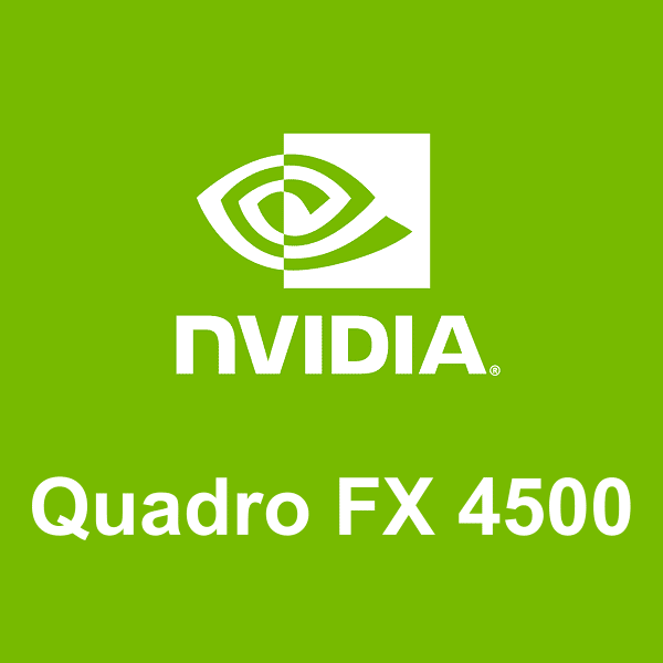 NVIDIA Quadro FX 4500 logosu