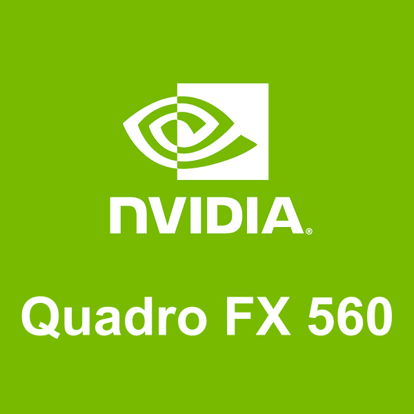 NVIDIA Quadro FX 560 로고
