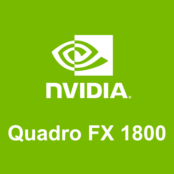 NVIDIA Quadro FX 1800 logosu