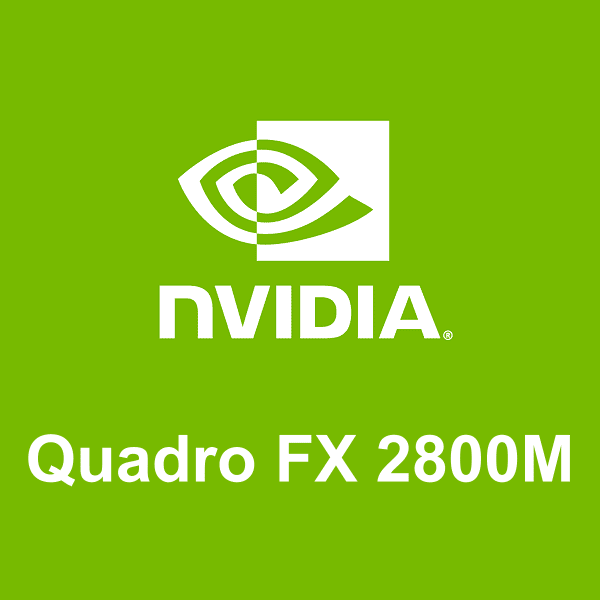 NVIDIA Quadro FX 2800Mロゴ
