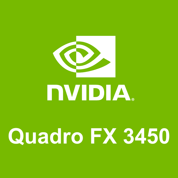 logo NVIDIA Quadro FX 3450