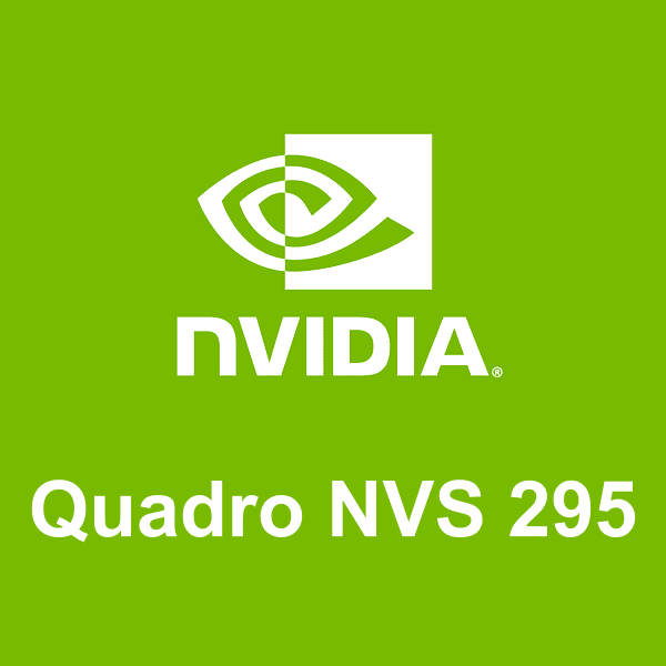 NVIDIA Quadro NVS 295 로고