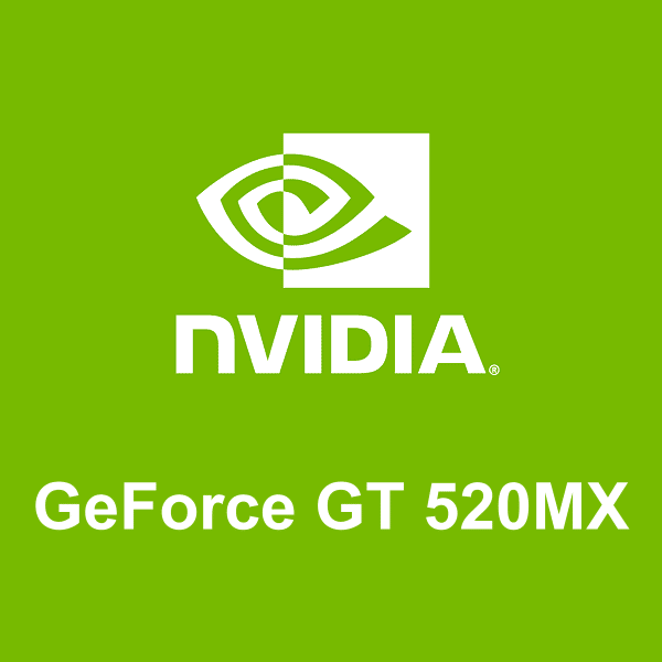 NVIDIA GeForce GT 520MX logotipo