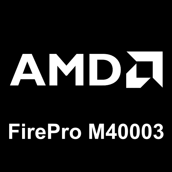 AMD FirePro M40003 logotipo