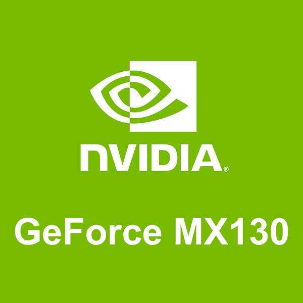 NVIDIA GeForce MX130 logó