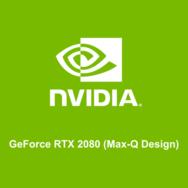 logo NVIDIA GeForce RTX 2080 (Max-Q Design)