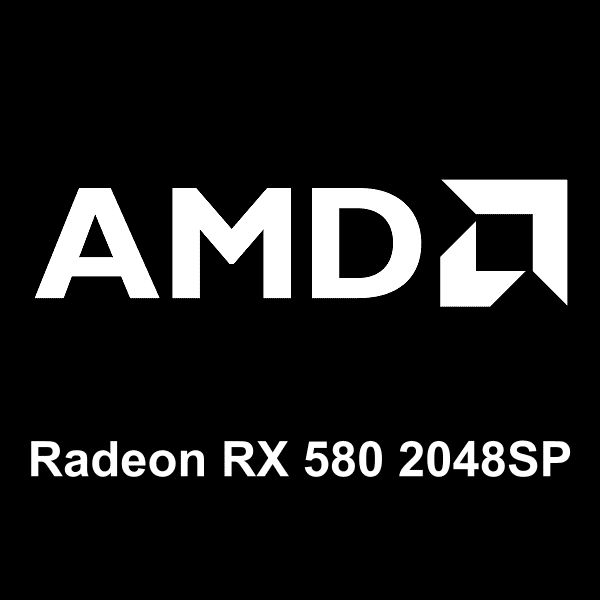 AMD Radeon RX 580 2048SP logotipo